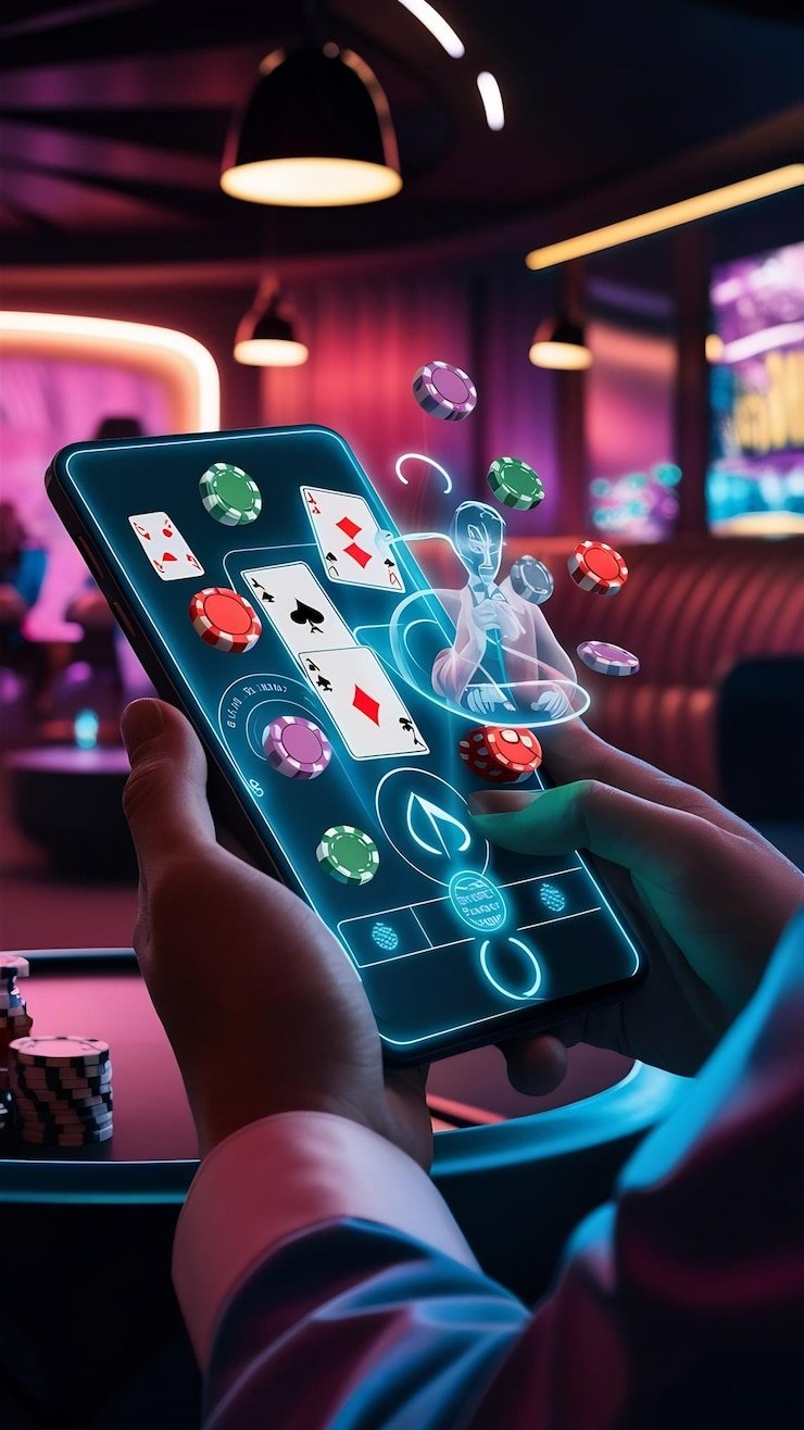Responsible gaming illustration showing budget management and time limits for slot entertainment